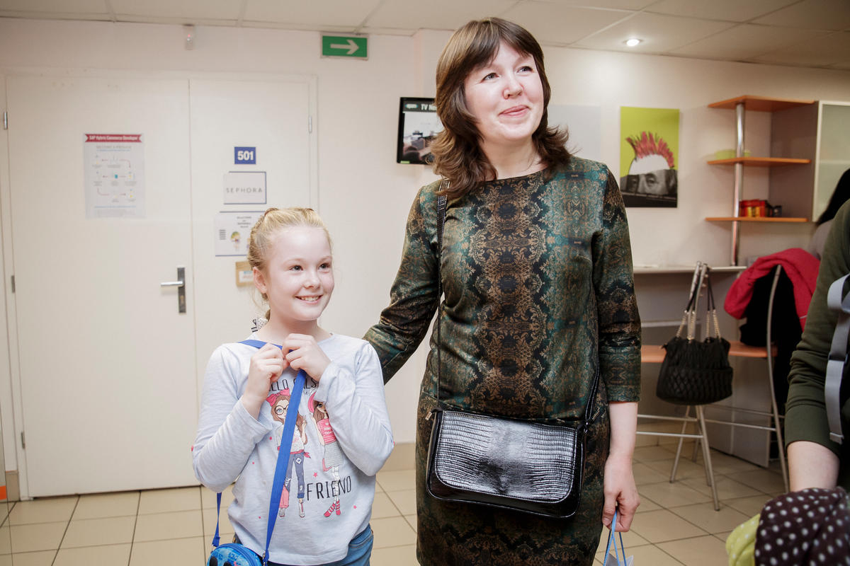 Belarus. Coding classes for kids at innovative refugee tech project