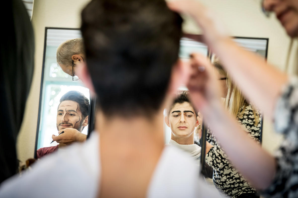 Germany. German opera brings Syrians centre stage