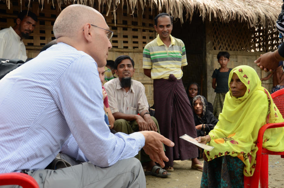 Myanmar. Visit of Assistant High Commission for Protection