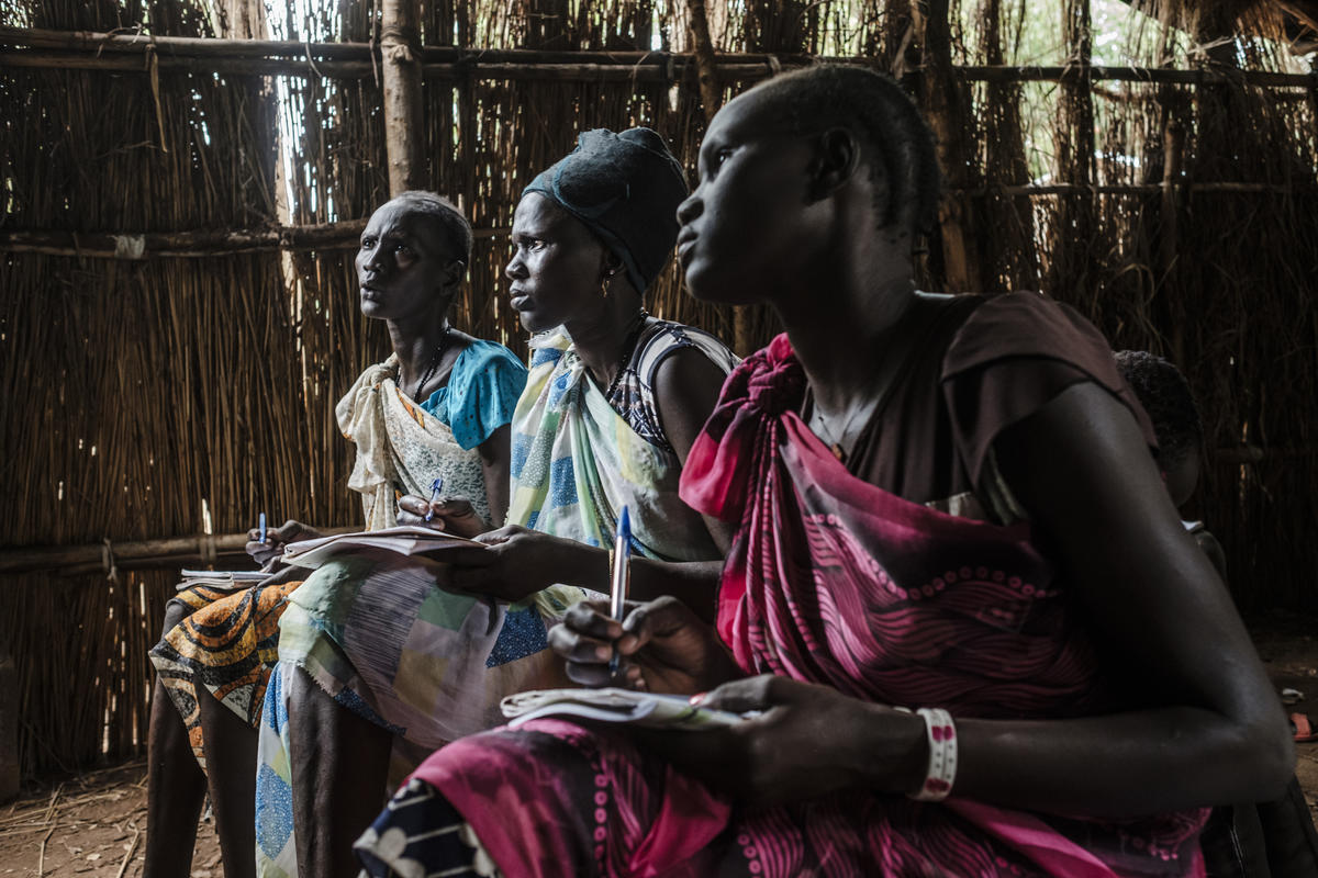 Ethiopia. Refugee teacher believes that education is the key to a brighter future in his homeland of South Sudan