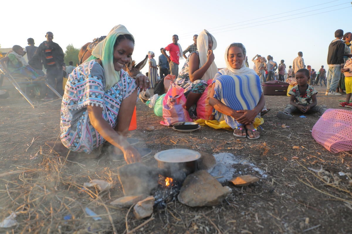 Sudan. Thousands flee fighting in Ethiopia to seek safety