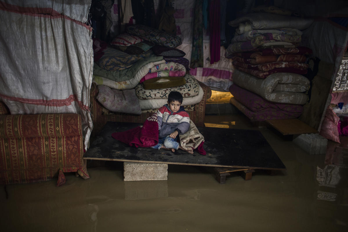 Lebanon. UNHCR Response after Norma battered Lebanon with fierce winds, heavy snow and rainfall