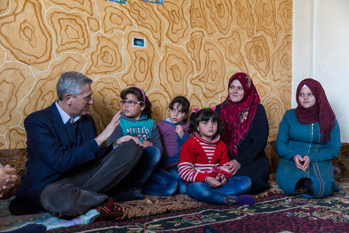 Syria. High Commissioner visit to Souran