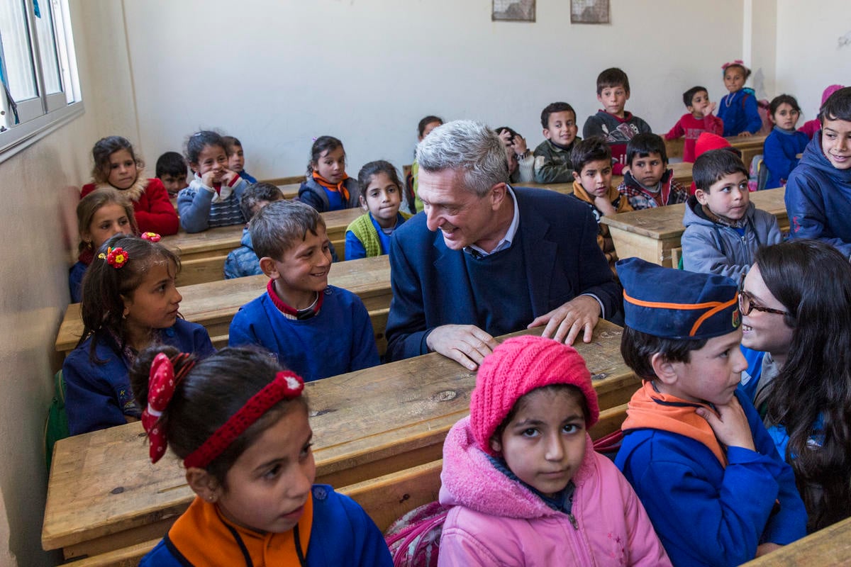 Syria. High Commissioner visit to Souran