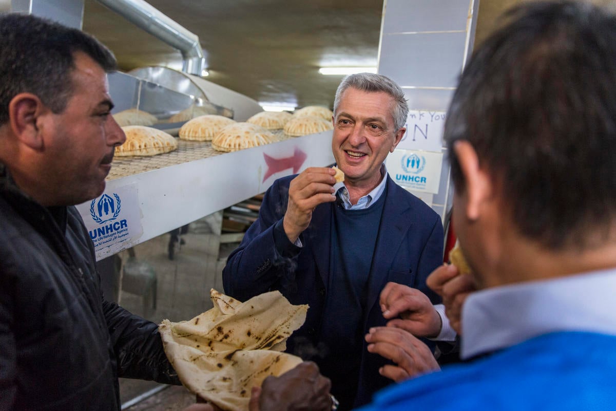 Syria. High Commissioner visit to Souran