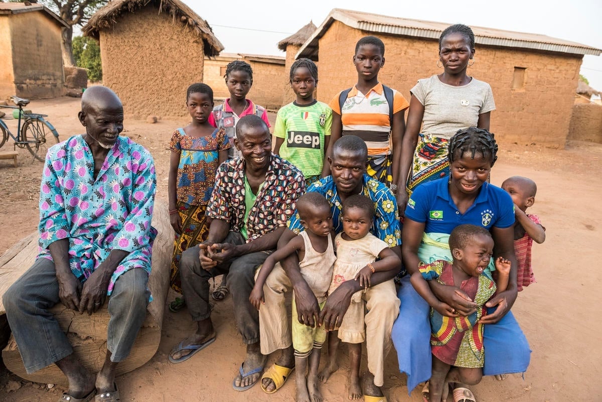 Côte d'Ivoire. UNHCR supporting an organisation campaigning against statelessness