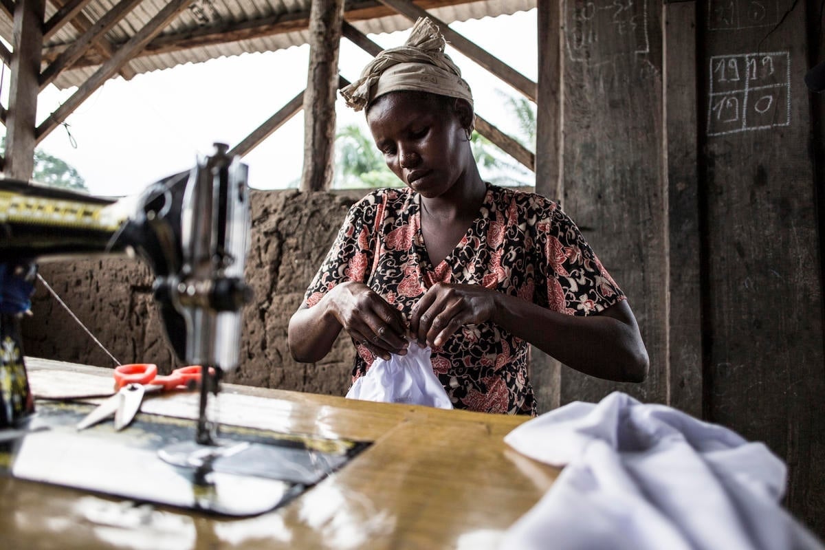 Democratic Republic of Congo. Sister Angelique still transforming lives