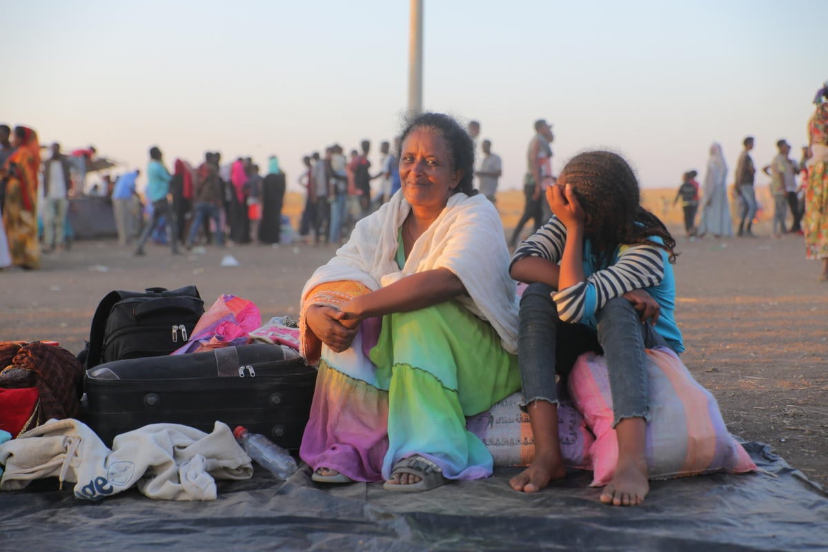 Sudan. Thousands flee fighting in Ethiopia to seek safety