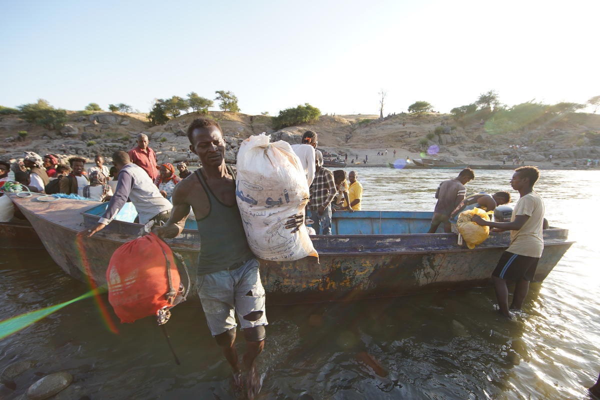 Sudan. Thousands flee fighting in Ethiopia to seek safety