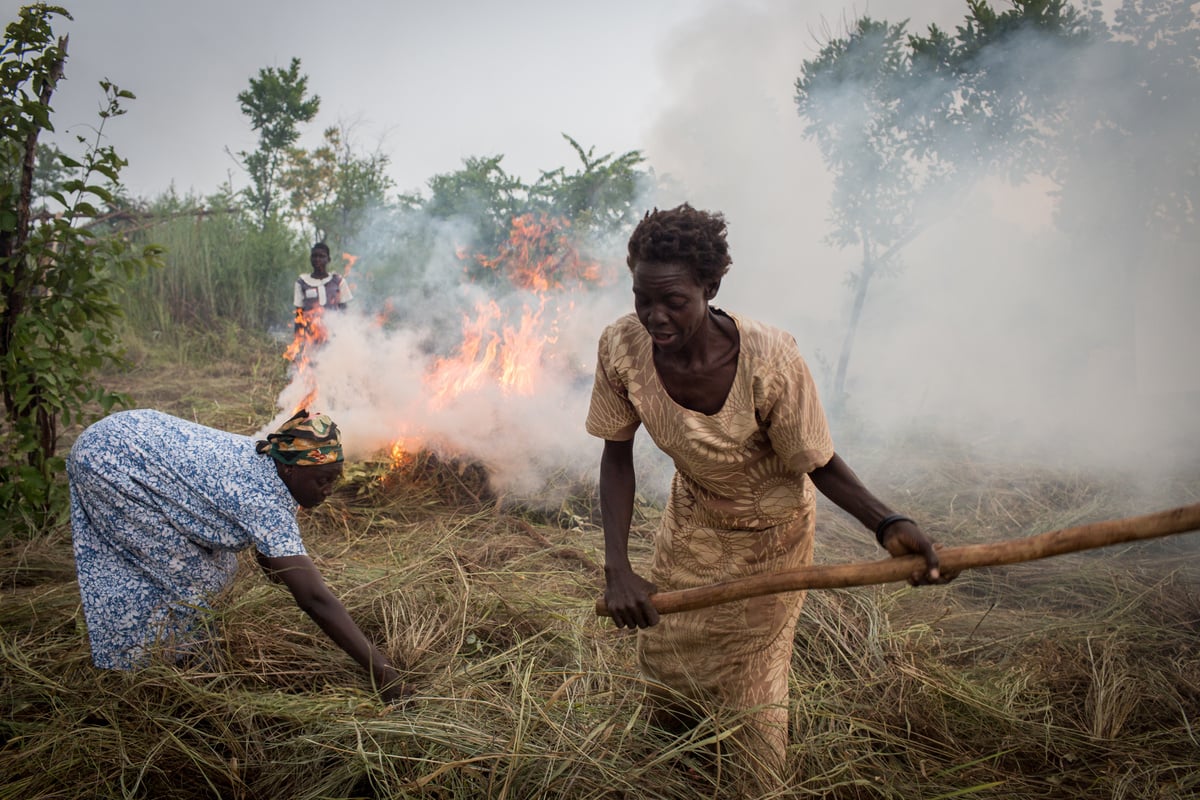 After fleeing violence in South Sudan, a new home in Uganda