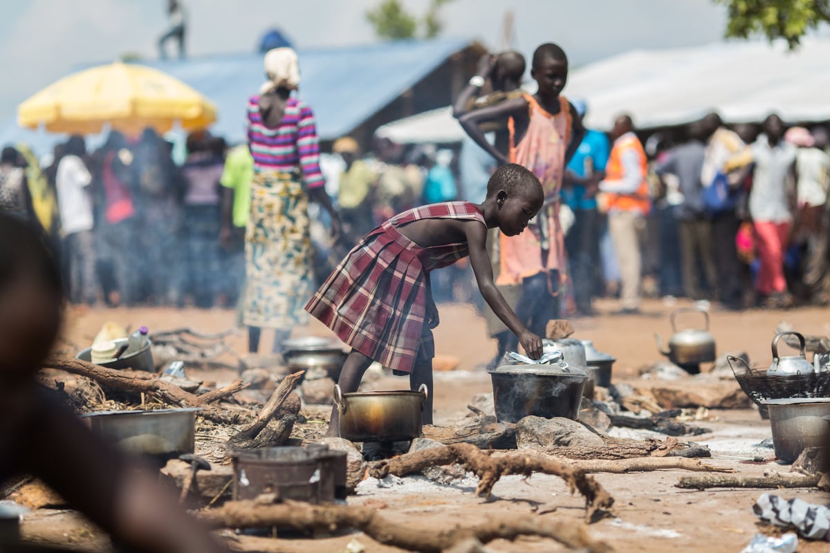 After fleeing violence in South Sudan, a new home in Uganda