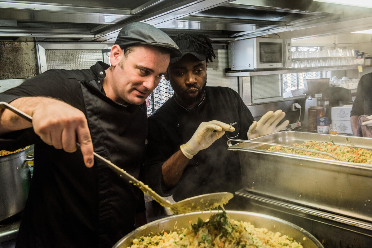 Switzerland. The Refugee Food Festival hits Geneva