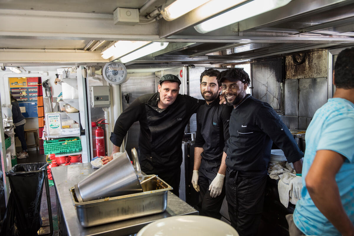 Switzerland. The Refugee Food Festival hits Geneva