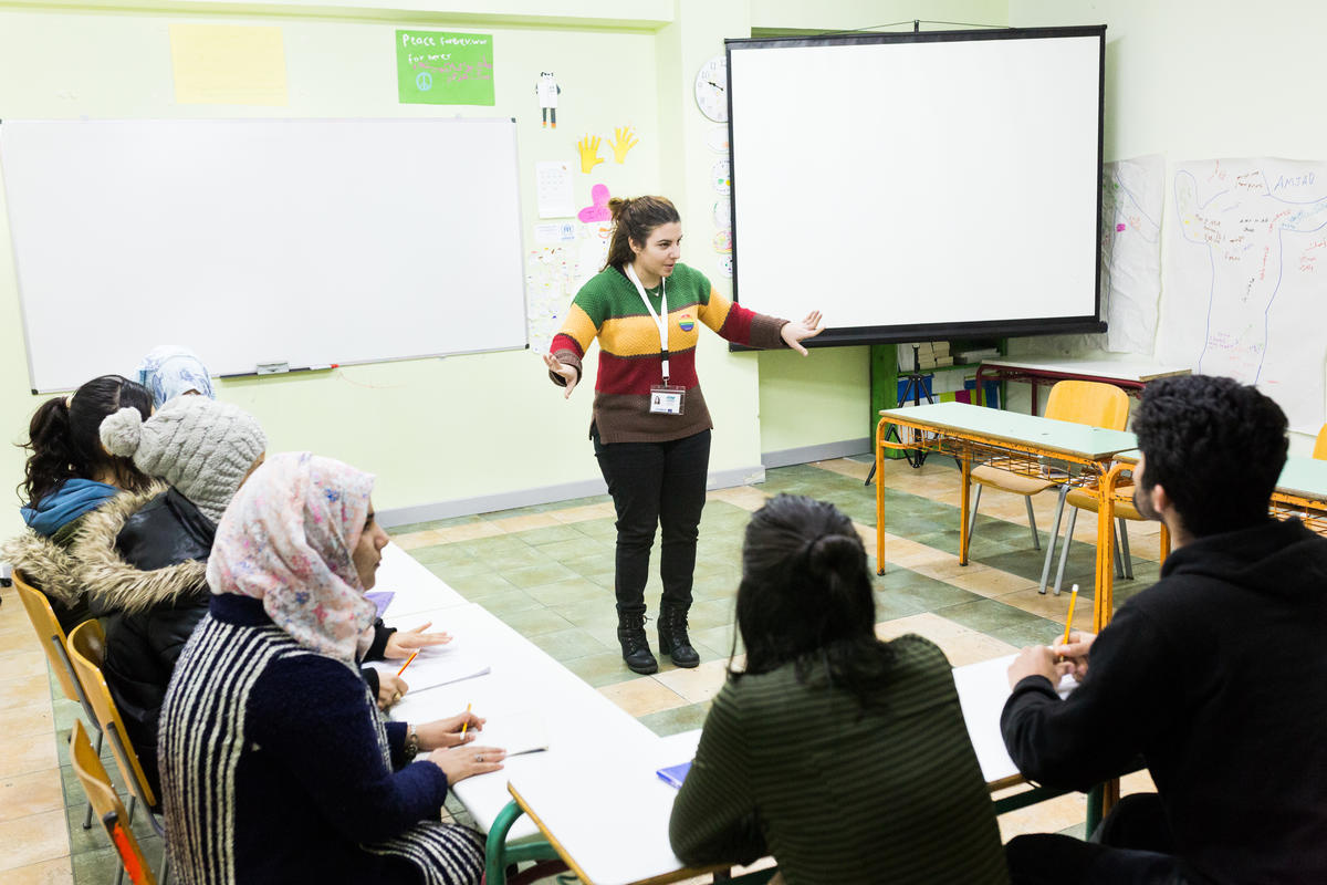 Greece. Non-formal schooling helps keep refugee education afloat in Kos Island