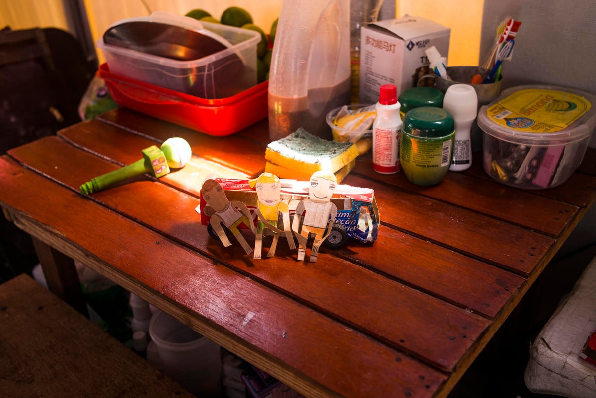 Brazil. Life in Rondon 3 refugee camp