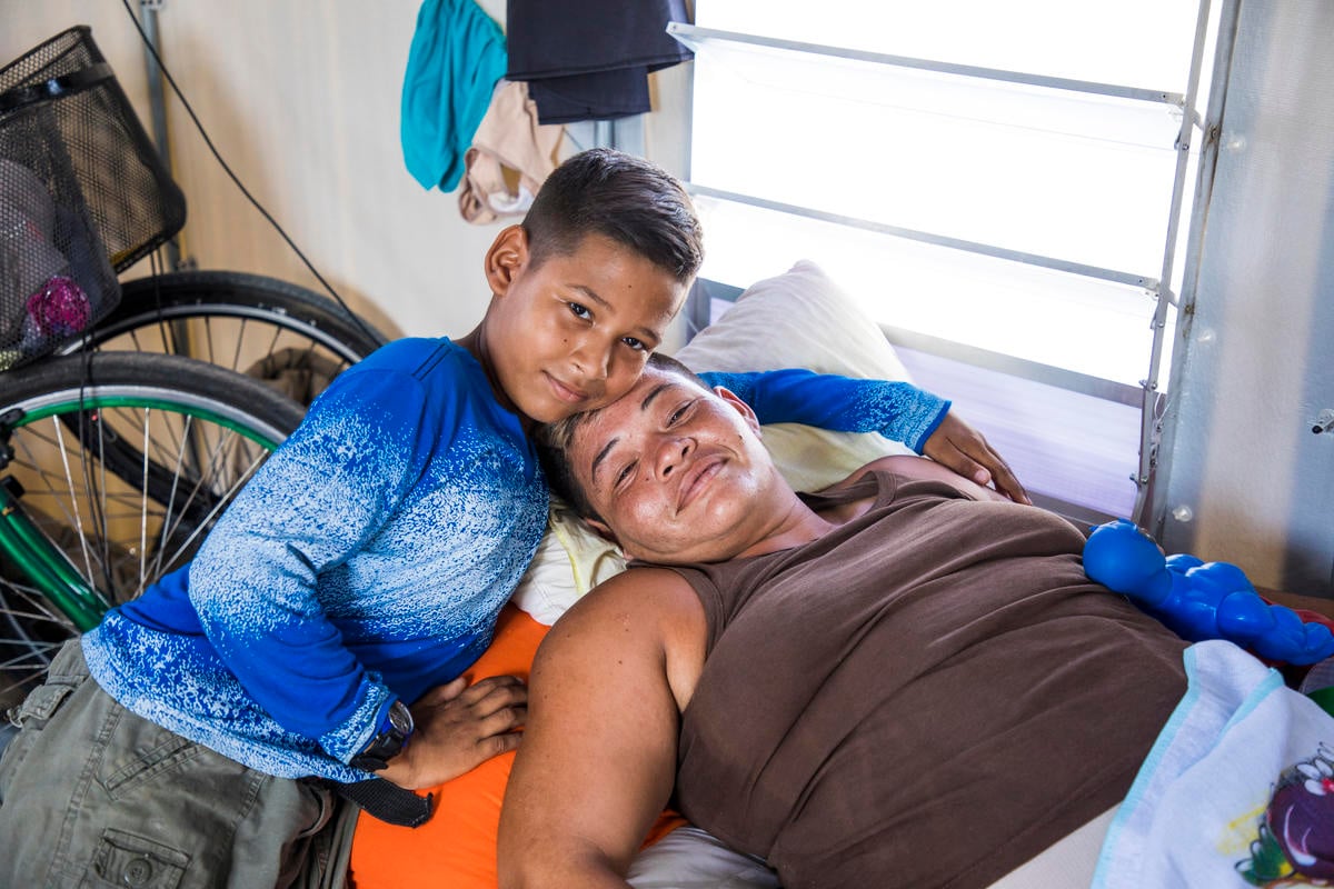 Brazil. Life in Rondon 3 refugee camp