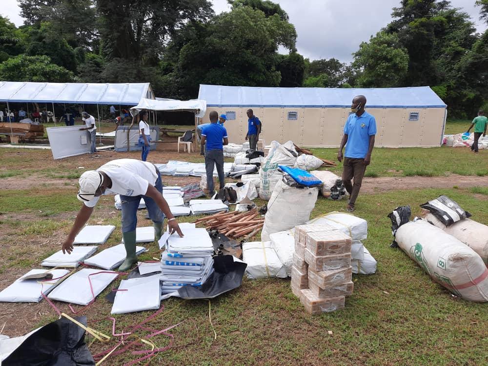 Central African Republic. Aid reaches Congolese refugees in remote village