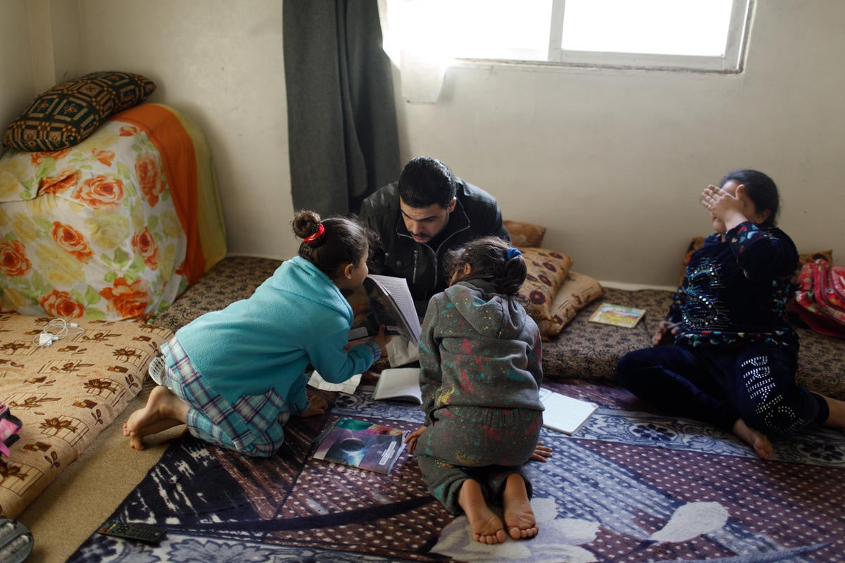Jordan. School offers Syrian refugee girls chance to flourish