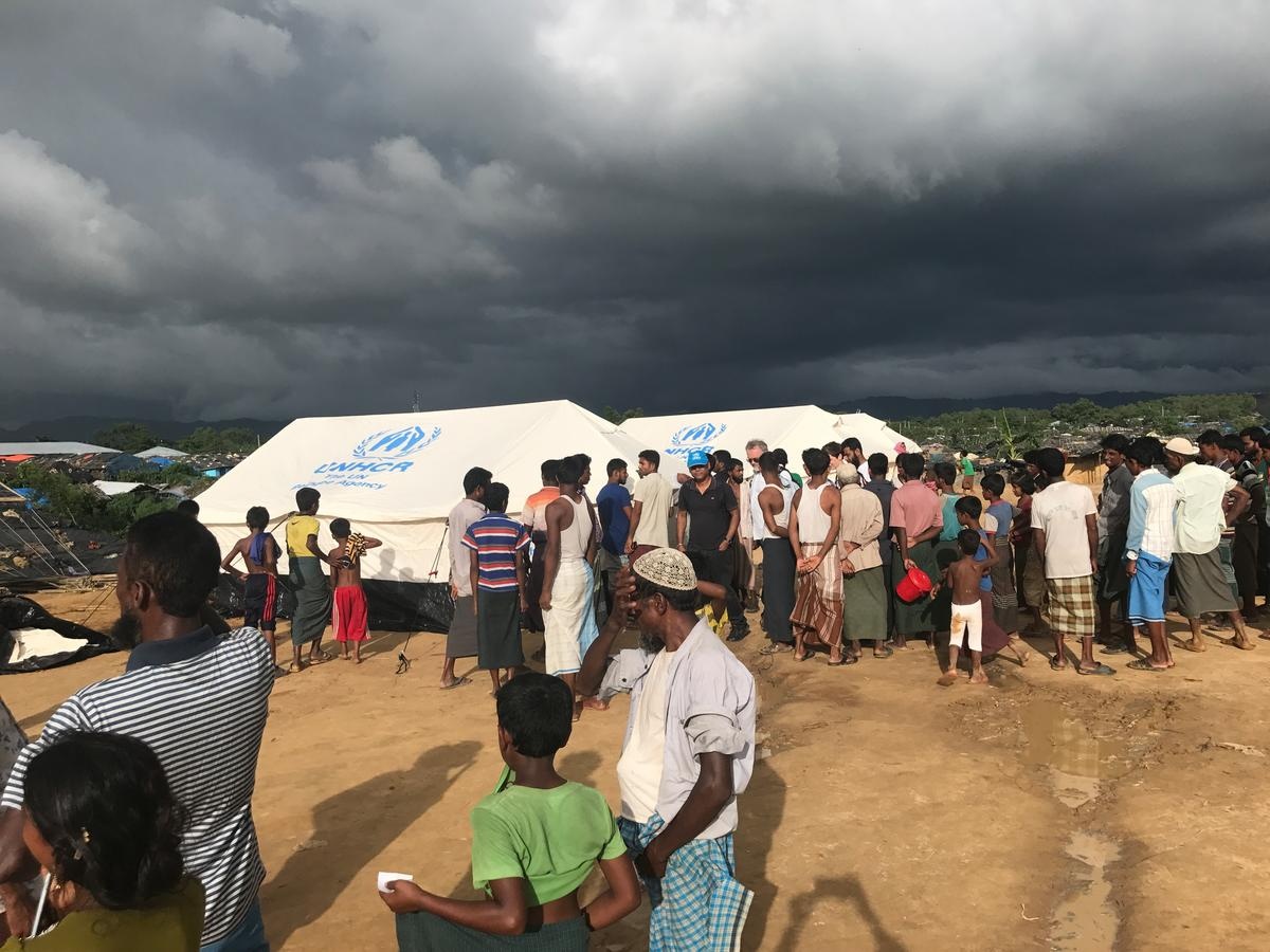 Bangladesh. A staff profile of UNHCR doctor Taimur Hasan
