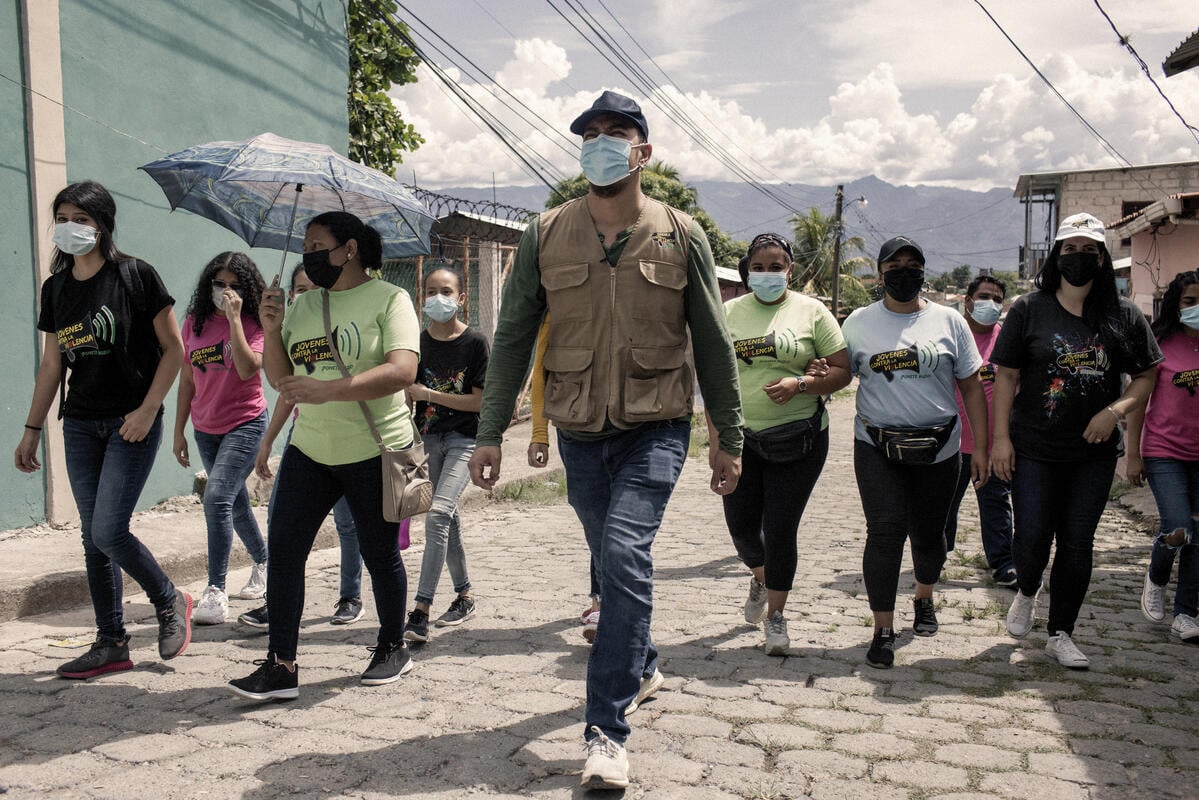 Honduras. Social worker wins Nansen Refugee Award Regional Prize for Americas.
