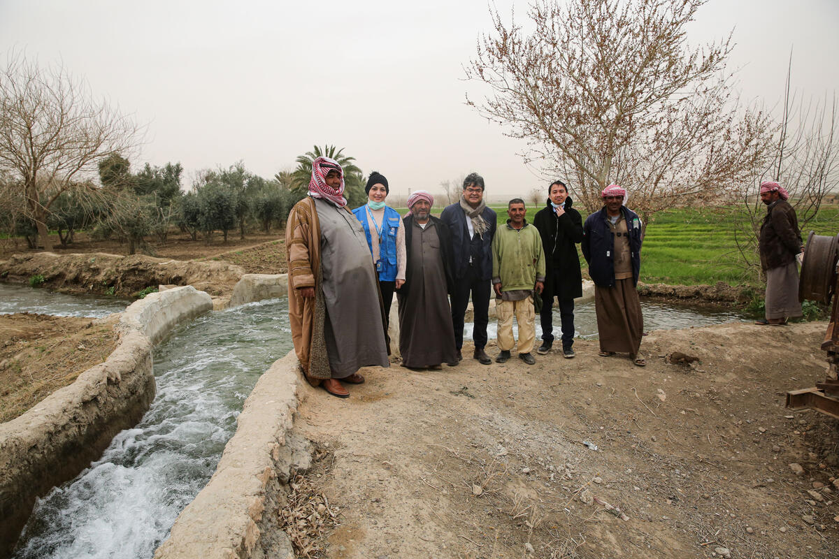Syria. Deir ez-Zor residents find help to rebuild lives from the city's ruins