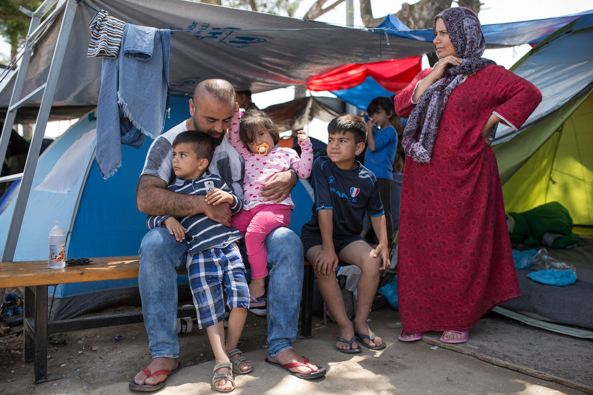 Greece. Spontaneous arrivals from Turkey inundate Diavata reception centre