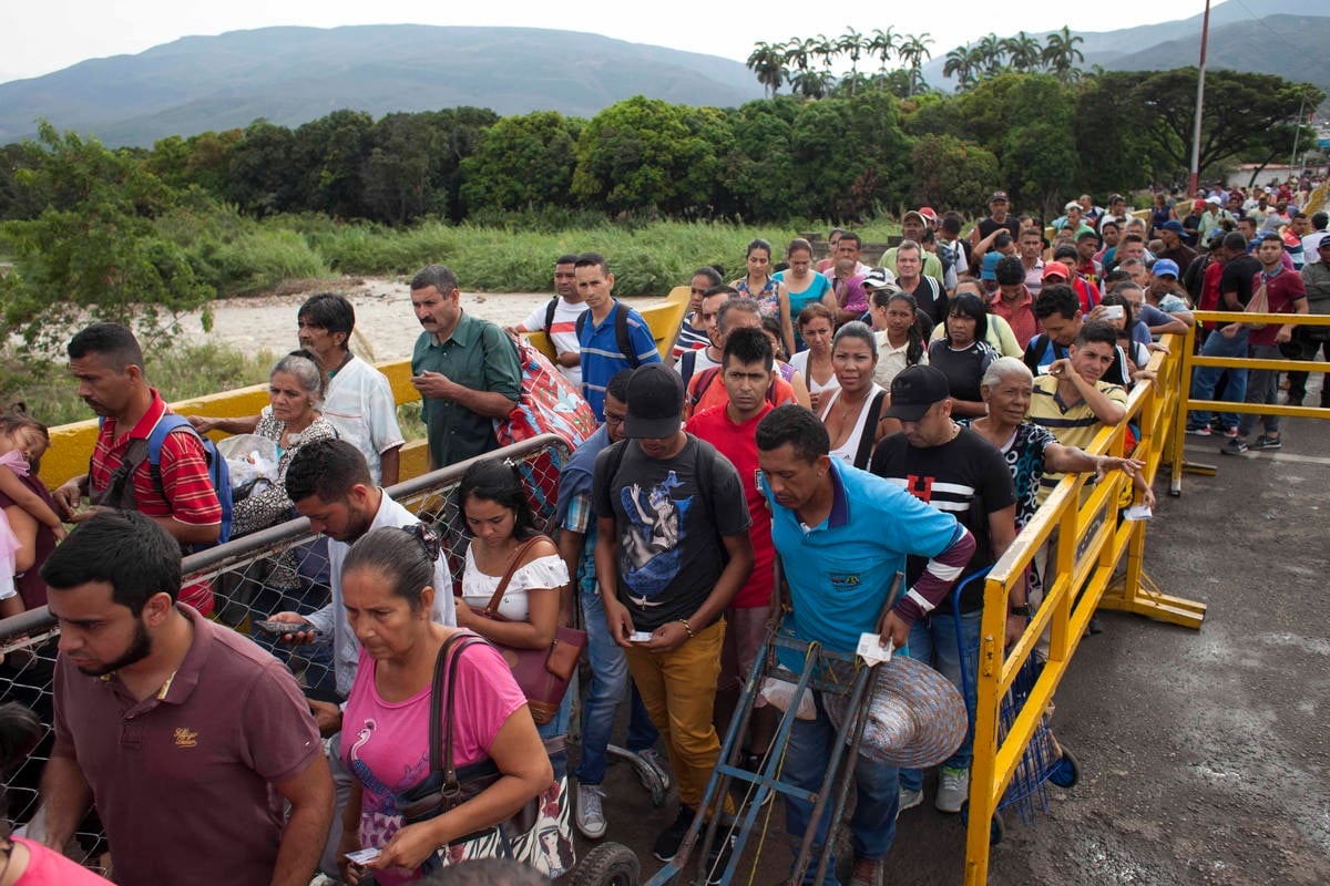Colombia.Mission to Venezuela situation. The High Commissioner Filippo Grandi visits the colombian city of Cúcuta, on the border with Venezuela