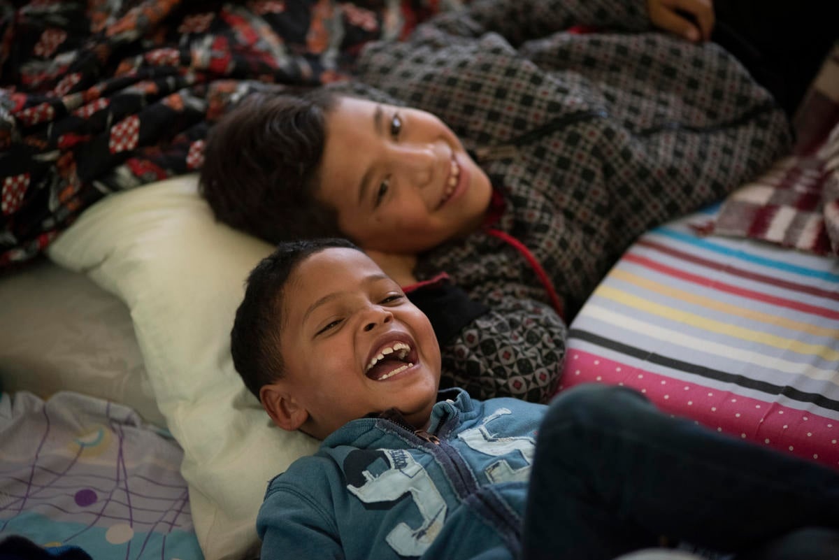 Colombia. Therapeutic day centre for Venezuelan children readies them for school