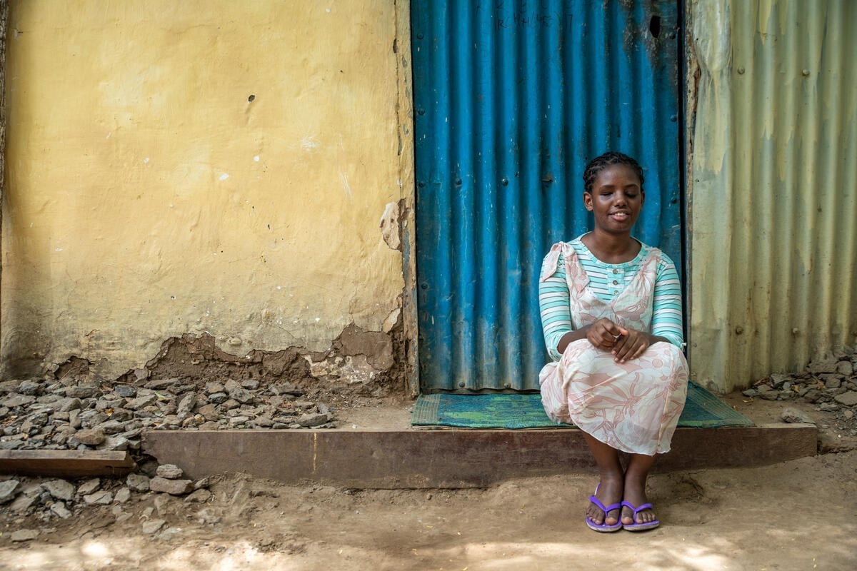 Kenya. Visually impaired Ethiopian refugee is star performer in national exams