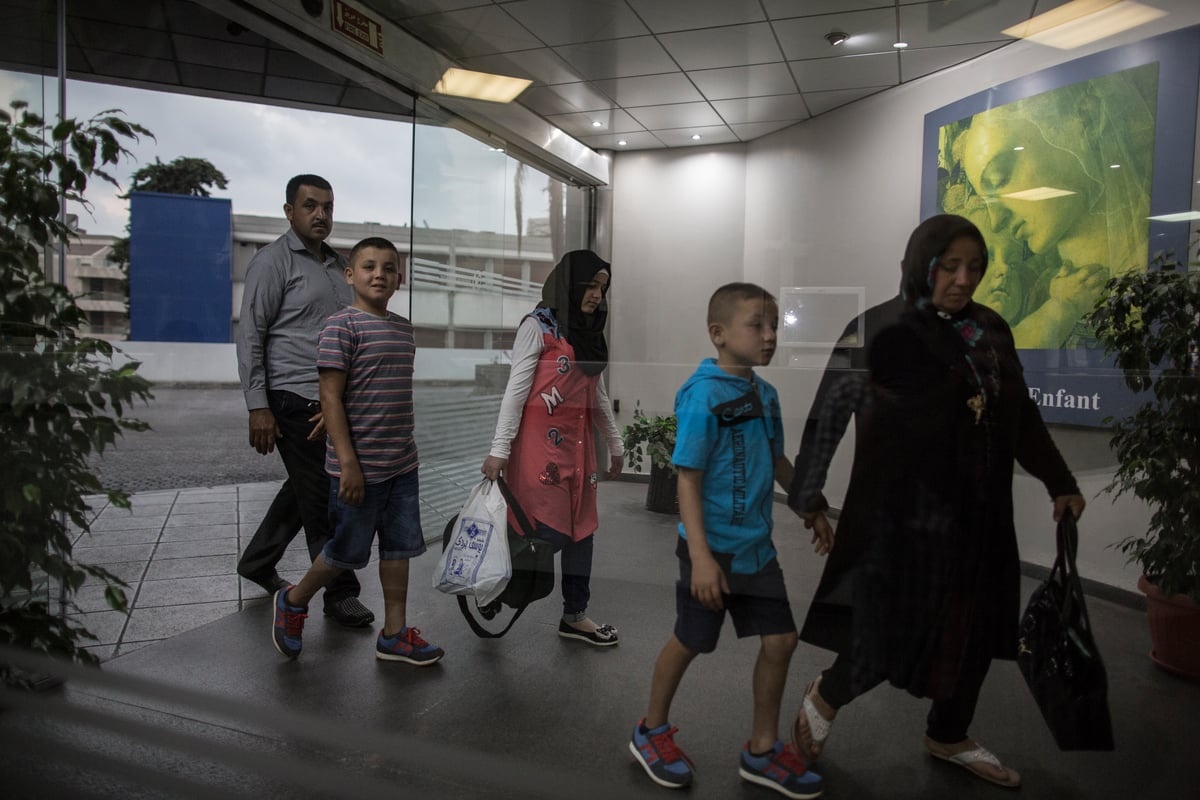 Lebanon. Operation to give hearing to deaf Syrian refugee children and provide hearing aid