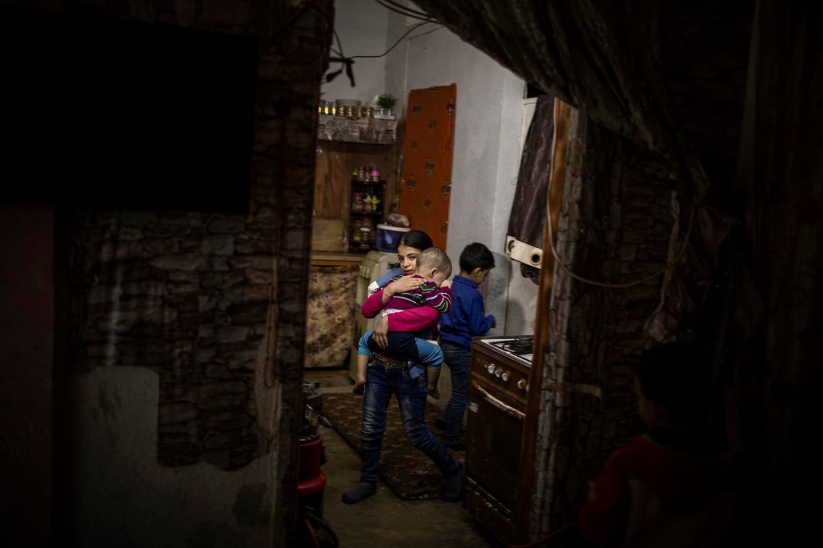 Jordan. Nine years of conflict weigh heavy on Syrian refugee girl