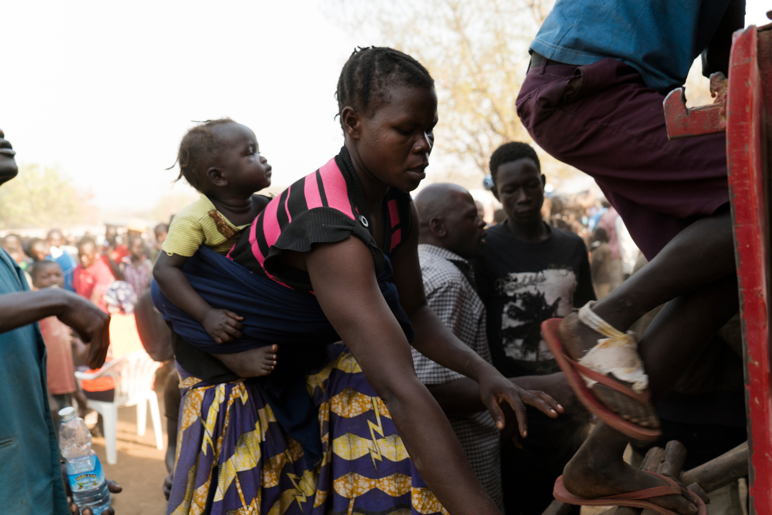 Uganda. South Sudan emergency