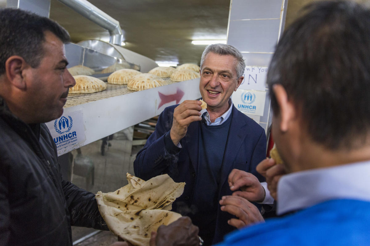 Syria. High Commissioner visit to Souran