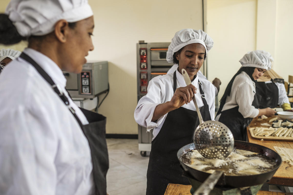 Ethiopia. Shared learning leads to improved job prospects for refugees and host communities