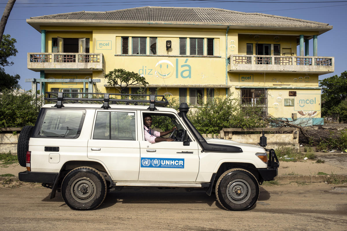 Mozambique. Meet UNHCR driver Luis Jose Faife