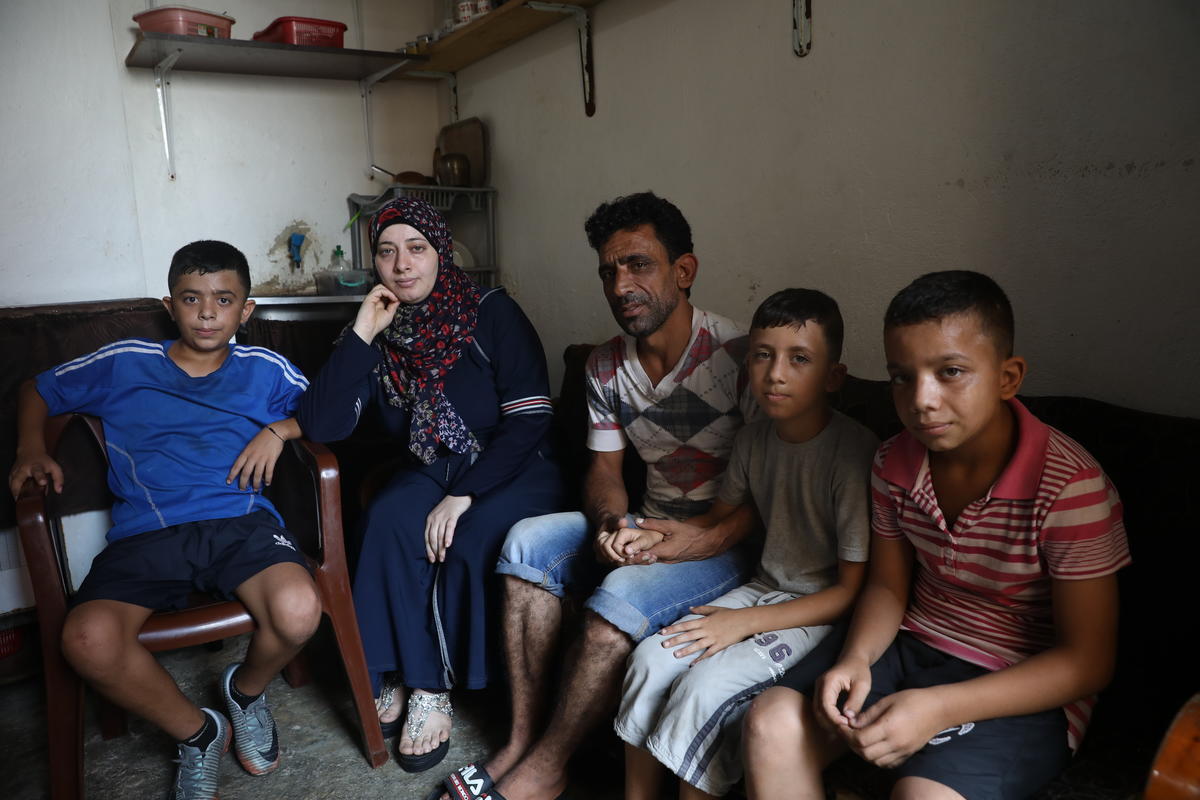 Lebanon. Young refugee resettled to Spain dreams of playing for Real Madrid