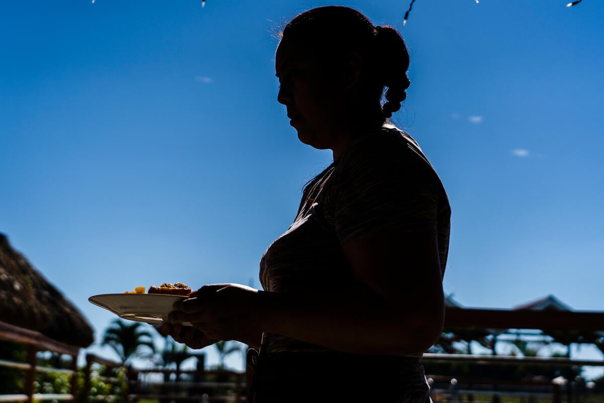 Natasha's hobby became her livelihood after she fled from El Salvador to Belize.