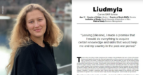 Liudmyla: „Pri odchode z Ukrajiny som si sľúbila…