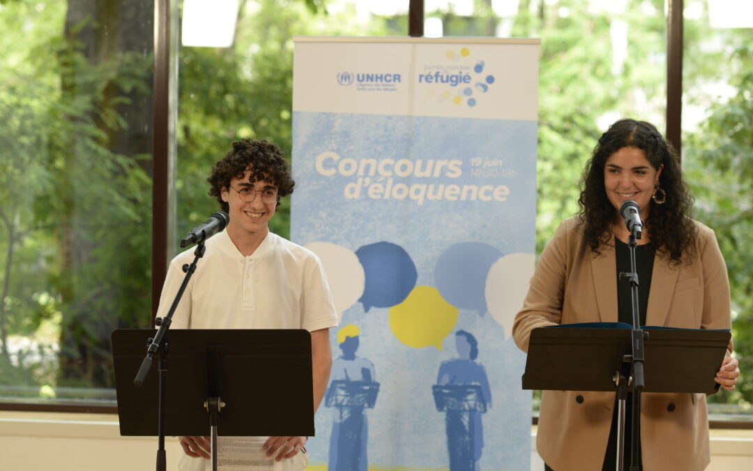 “Voix en Exil” – le concours d’éloquence du HCR en France