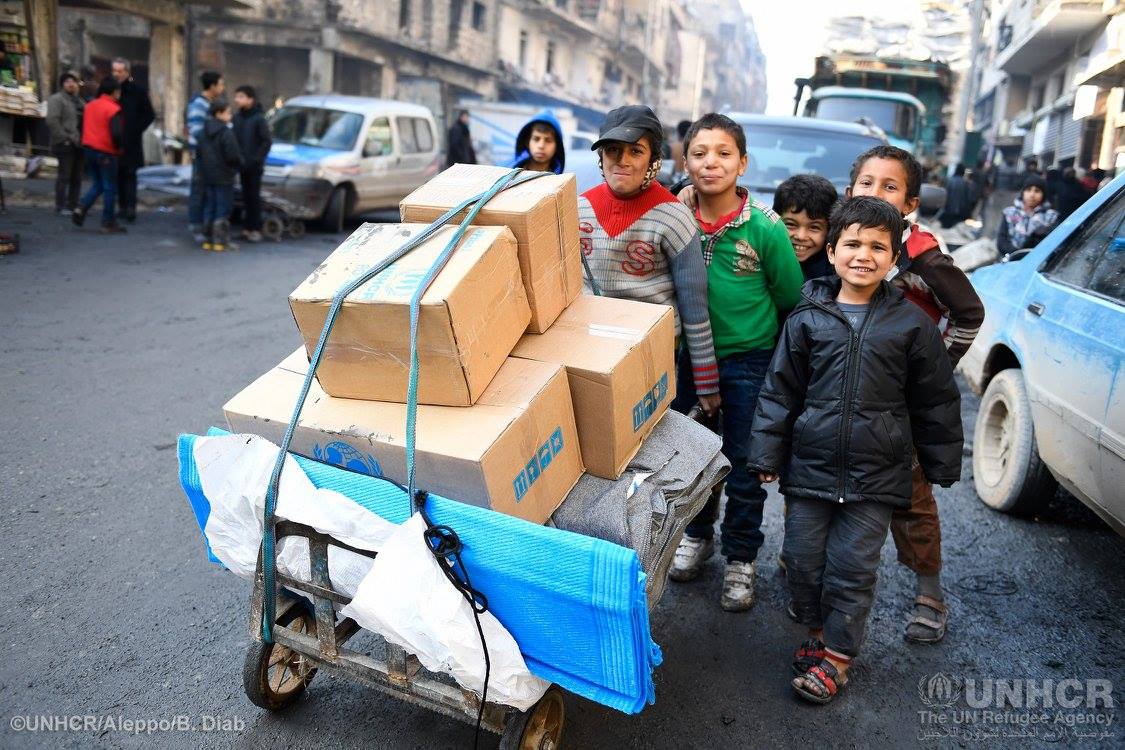 UNHCR sees signs of hope in Aleppo, despite destruction