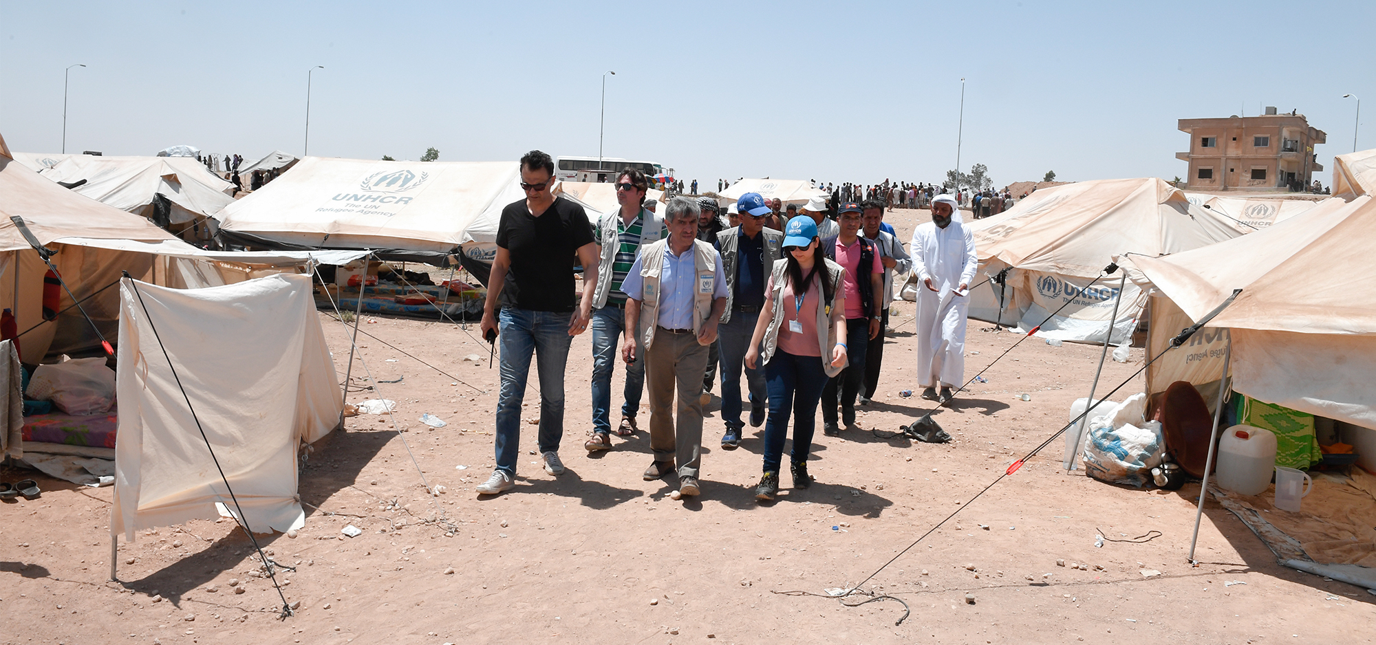 UNHCR exerting efforts to support displaced people living in camps northern Syria