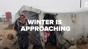 UNHCR responds to the urgent winter needs