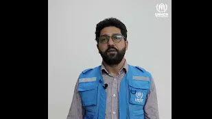 UNHCR repaired the civil registry in Al-Bahlouliyah to help people receive civil documents