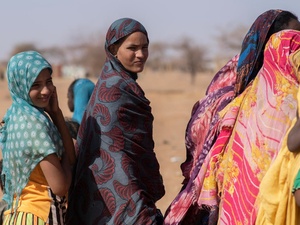 Burkina Faso. UN High Commissioner for Refugees visits Goudoubou camp