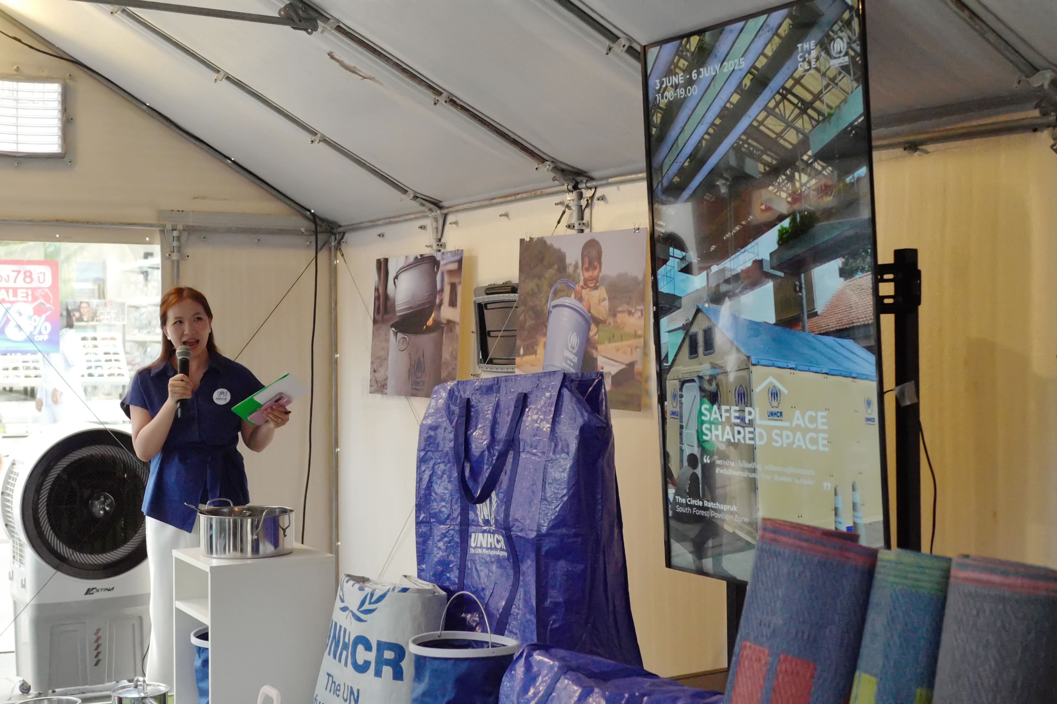 The Circle Ratchapruk organize exhibition “Safe Place, Shared Space”fundraise to UNHCR in occasion of World Refugee Day 2025