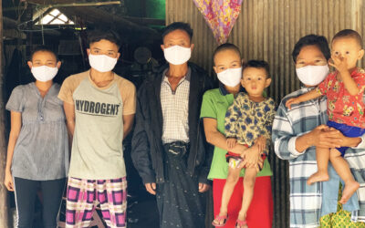ตลอดหนึ่งปีที่ผ่านมา ผู้ลี้ภัยชาวเมียนมาต่างร่วมป้องกันการแพร่ระบาดของโรคโควิด-19 ในประเทศไทย