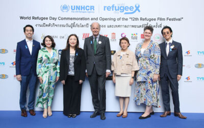UNHCR welcomes heartfelt support to people forced to flee during its 2023 World Refugee Day commemoration.