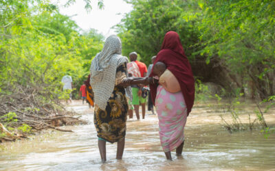 น้ำท่วมใหญ่ส่งผลกระทบต่อผู้พลัดถิ่นหลายหมื่นคนในจะงอยแอฟริกา