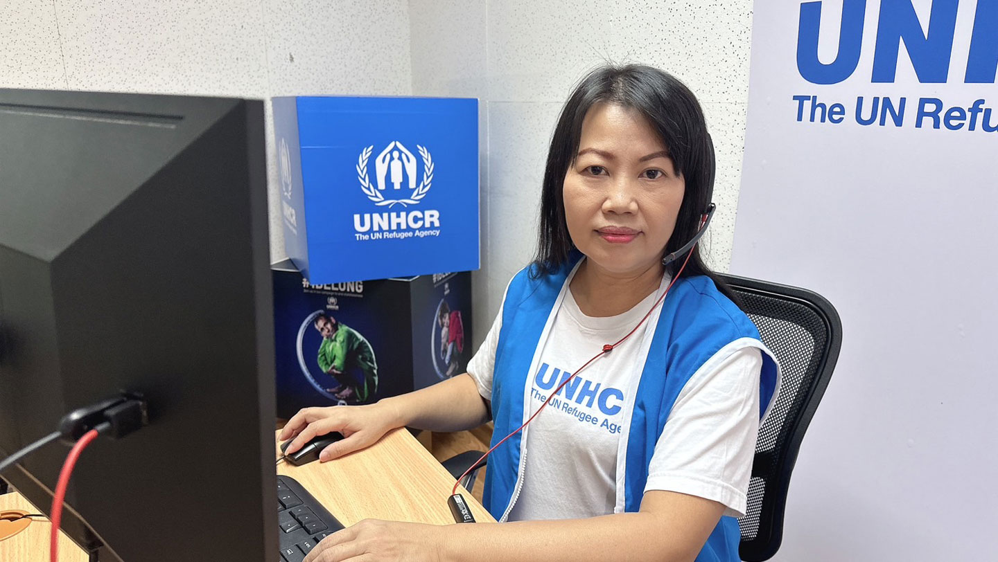 UNHCR Thailand Telemarketing Team.