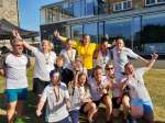 The winning team of the women's tournament, Irish Homeless Street League, Fair Play Football Cup 2018
